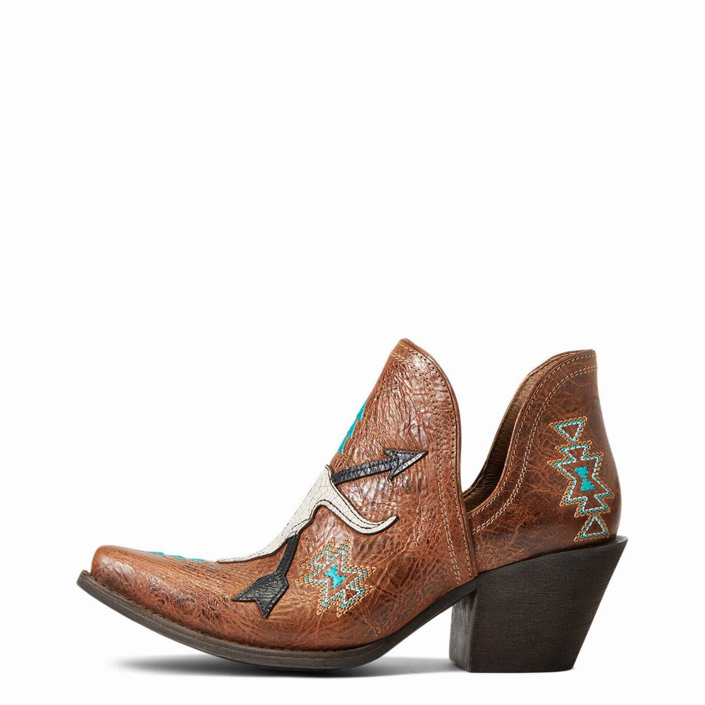 Ariat Encore Southwestern Klänning Tövlar Dam Bruna | 185-UHDOPF