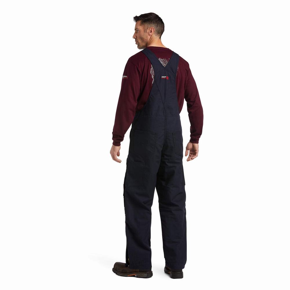 Ariat FR Insulated Overall 2.0 Byxor Herr Marinblå | 198-OCXWHL