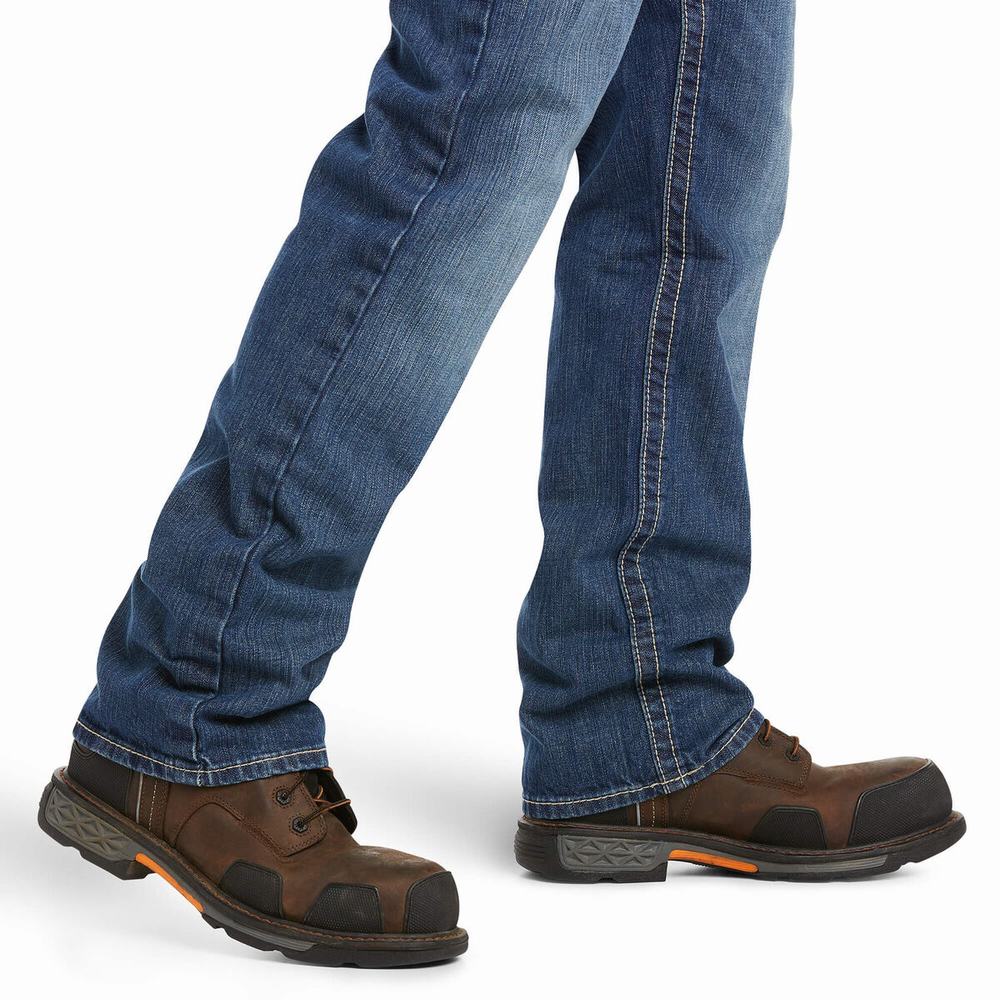 Ariat FR M4 Low Rise Cody Cut Straight Jeans Herr Olika Färger | 049-BHIXWR