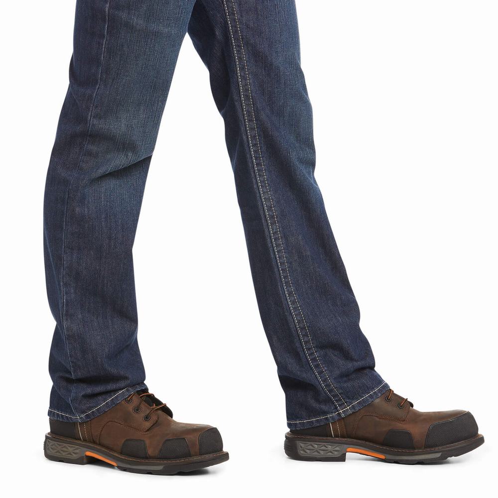 Ariat FR M4 Relaxed Boundary Cut Straight Jeans Herr Olika Färger | 510-NXQUAM