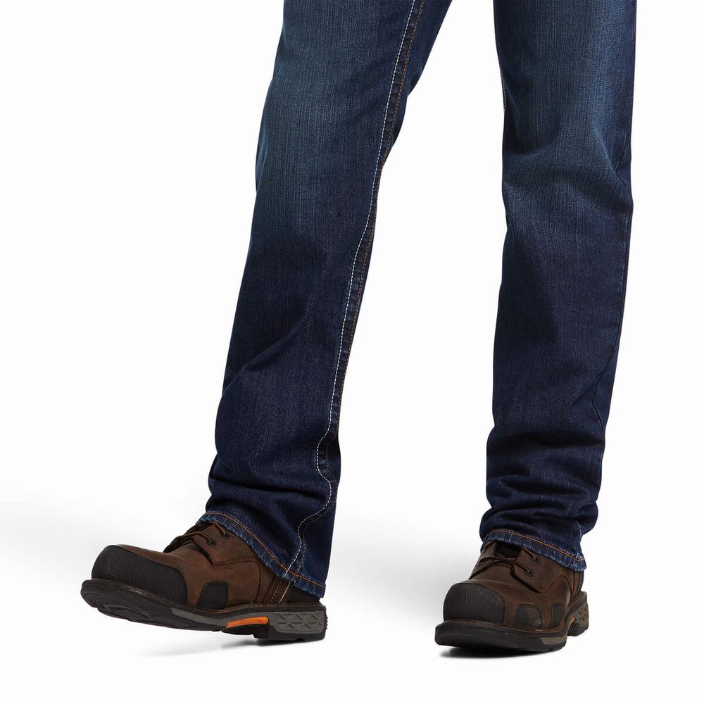 Ariat FR M4 Relaxed DuraStretch Stillwell Cut Jeans Herr Olika Färger | 694-HBNIOG