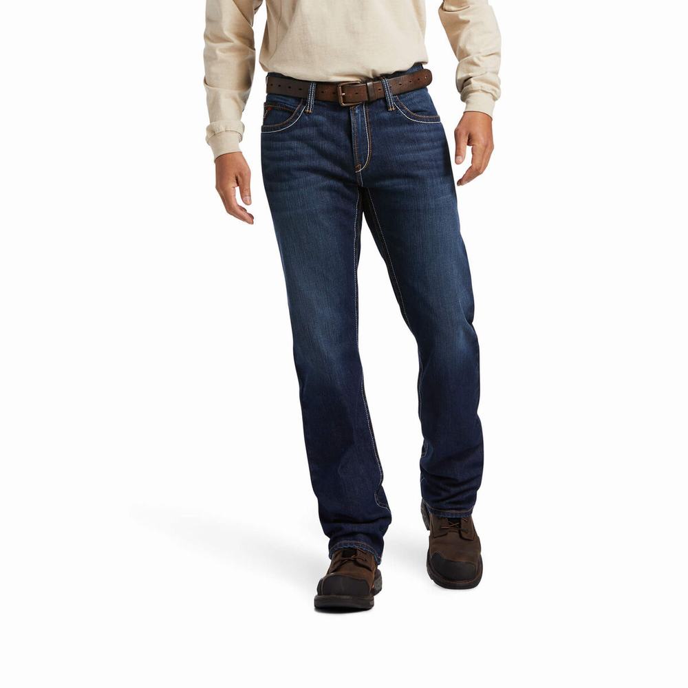 Ariat FR M4 Relaxed DuraStretch Stillwell Cut Jeans Herr Olika Färger | 694-HBNIOG