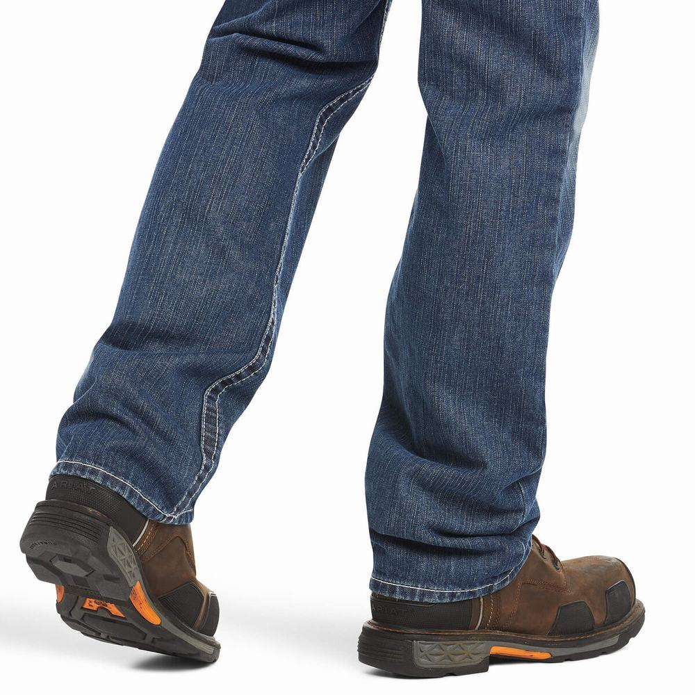 Ariat FR M4 Relaxed Ridgeline Cut Straight Jeans Herr Olika Färger | 402-CXGKUT