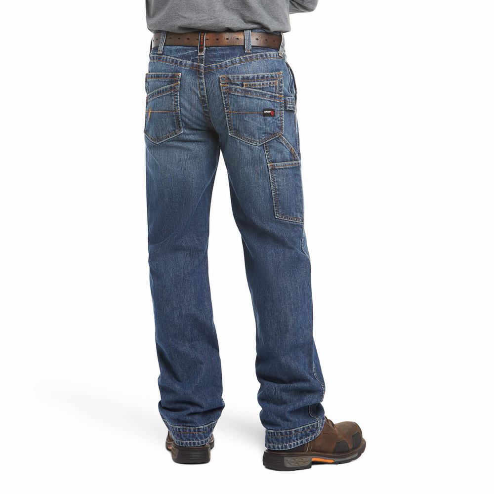 Ariat FR M4 Relaxed Workhorse Cut Straight Jeans Herr Olika Färger | 457-EYQMCN