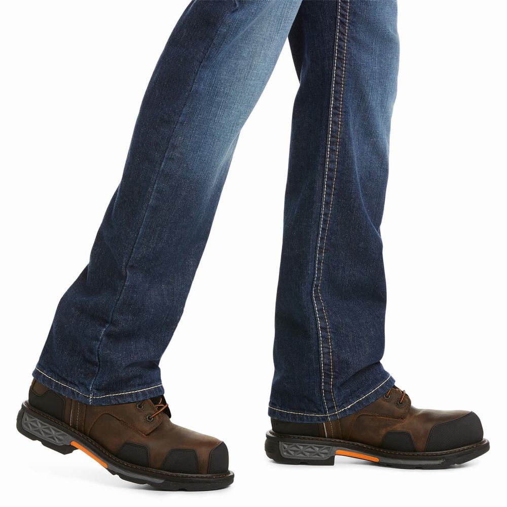 Ariat FR M5 DuraStretch Truckee Straight Jeans Herr Olika Färger | 375-WSJKEY