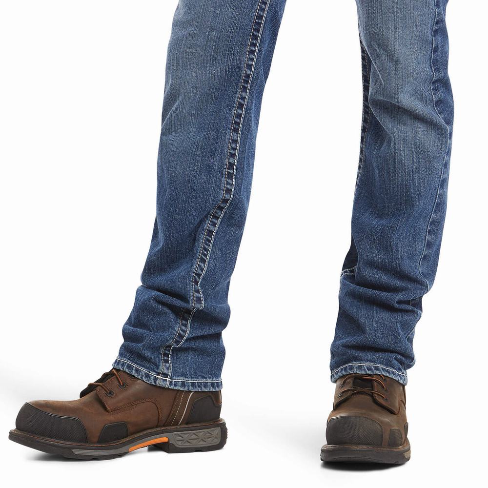 Ariat FR M7 Slim DuraStretch Adkins Straight Jeans Herr Olika Färger | 064-CGDVKB