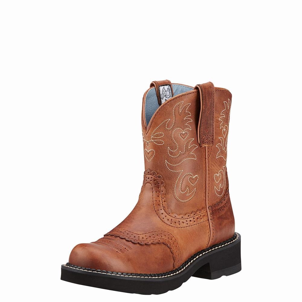 Ariat Fatbaby Saddle Western Stövlar Dam Olika Färger | 190-DOIVFN