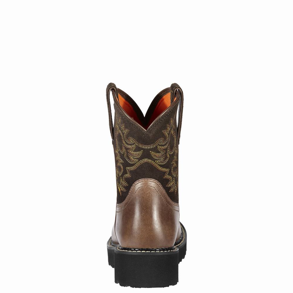 Ariat Fatbaby Western Stövlar Dam Bruna | 234-EAOTFK