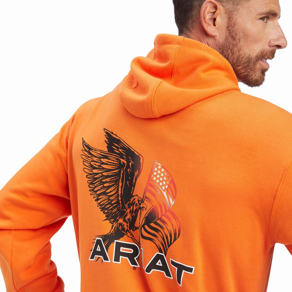 Ariat Free Bird Hoodie Herr Olika Färger | 642-OYLBHG