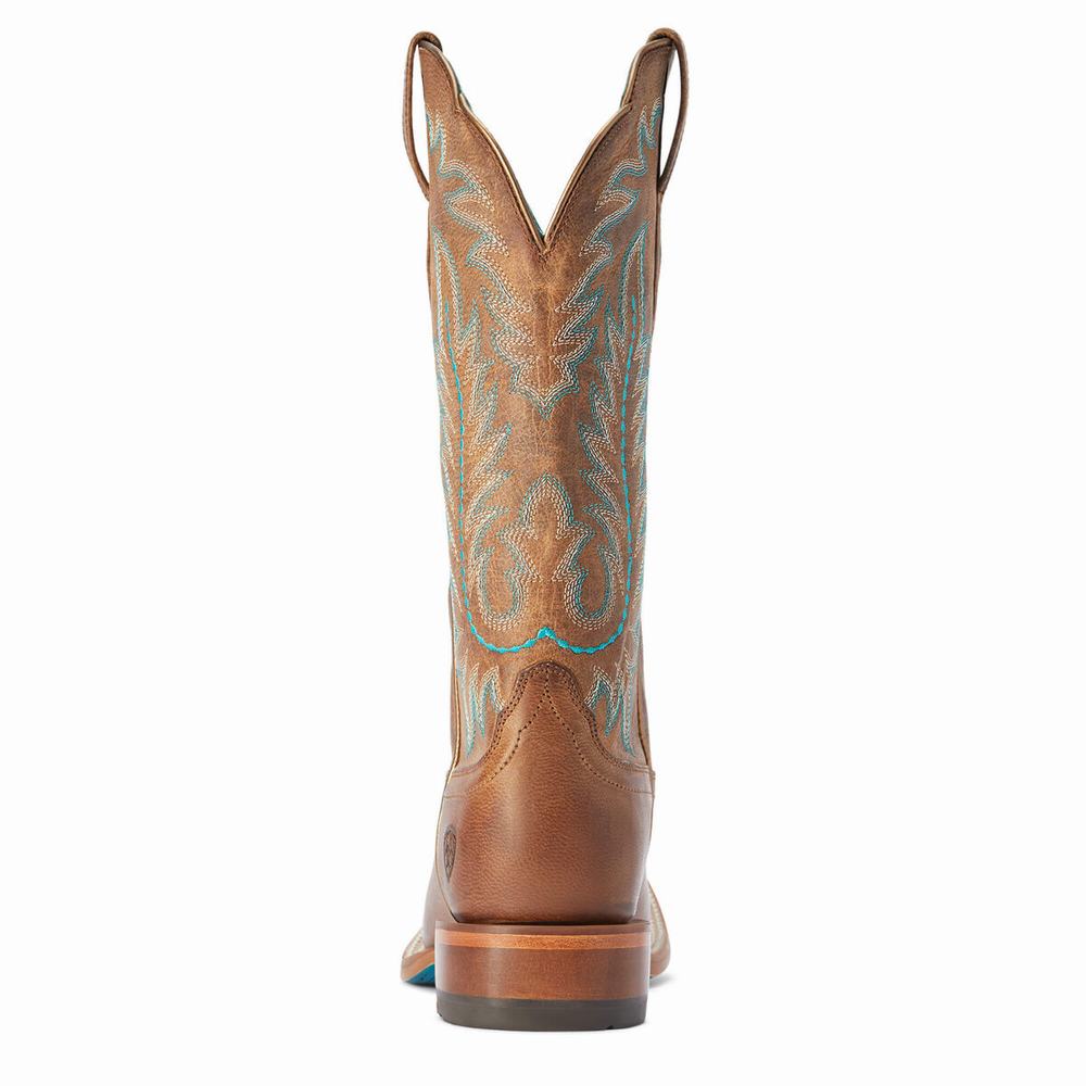 Ariat Frontier Tilly Western Stövlar Dam Bruna | 945-GBJIWP