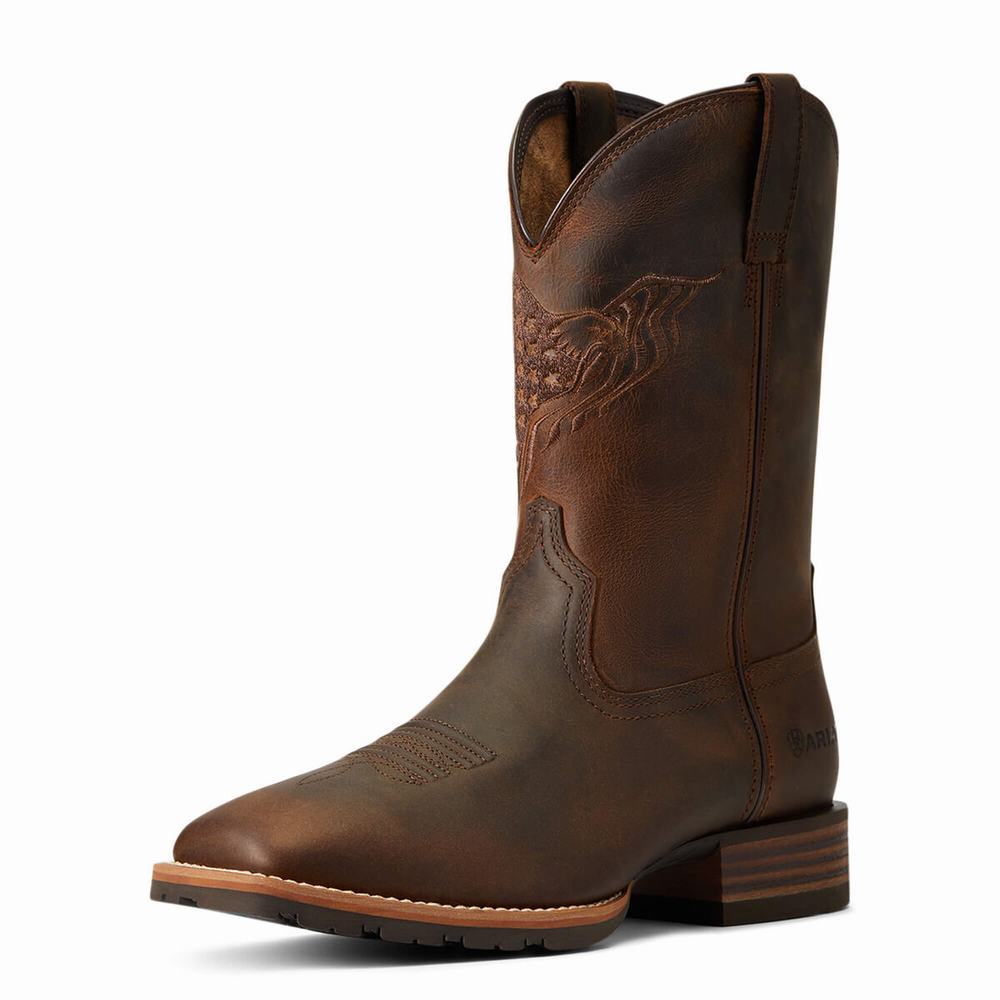 Ariat Hybrid Fly High Western Stövlar Herr Bruna | 926-IHELSM