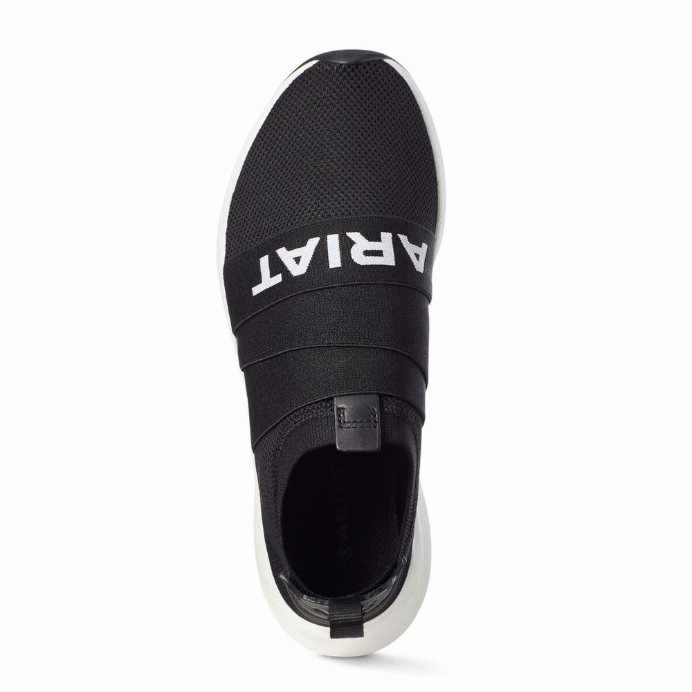 Ariat Ignite Slip-On Sneakers Dam Svarta | 203-LWJRIH