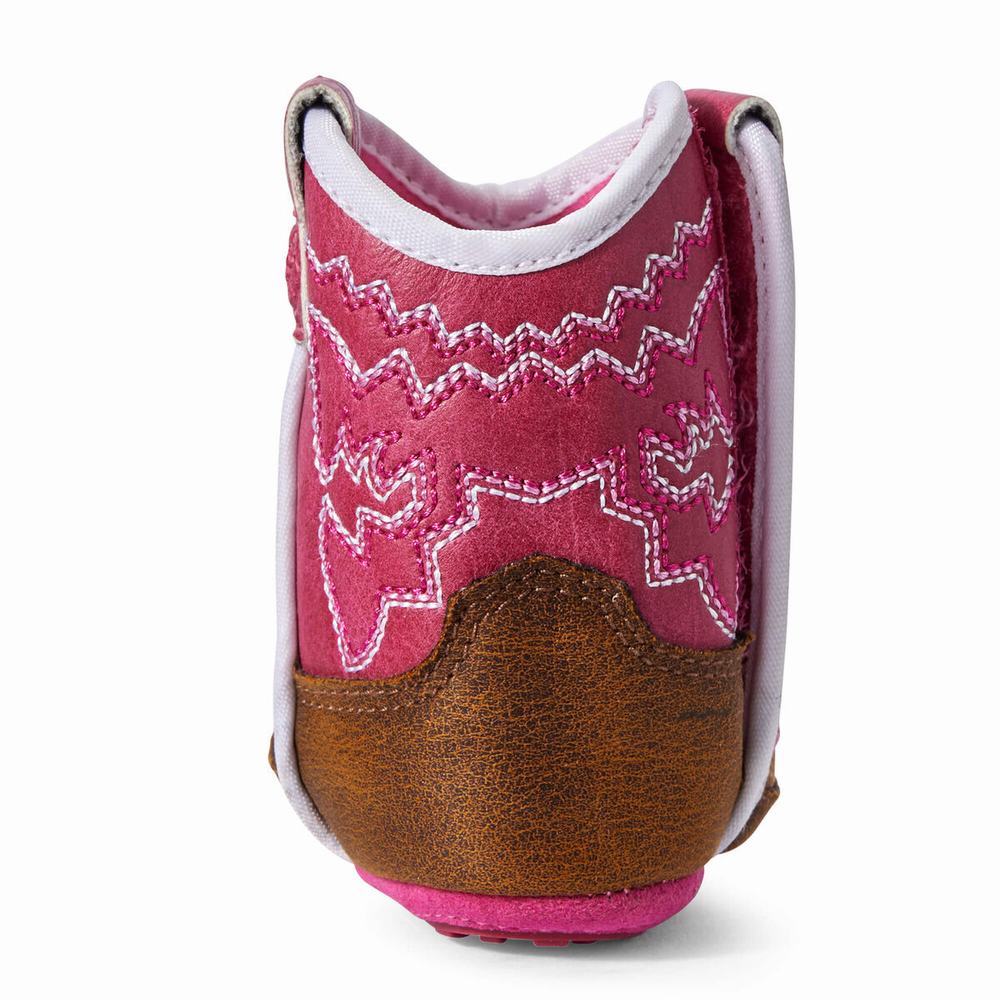 Ariat Infant Lil' Stompers Alexandria Western Stövlar Barn Rosa | 403-RCOHPF