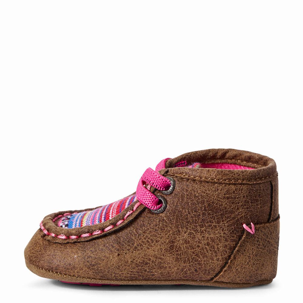 Ariat Infant Lil' Stompers Aurora Spitfire Casual Skor Barn Bruna | 804-BZWAHO