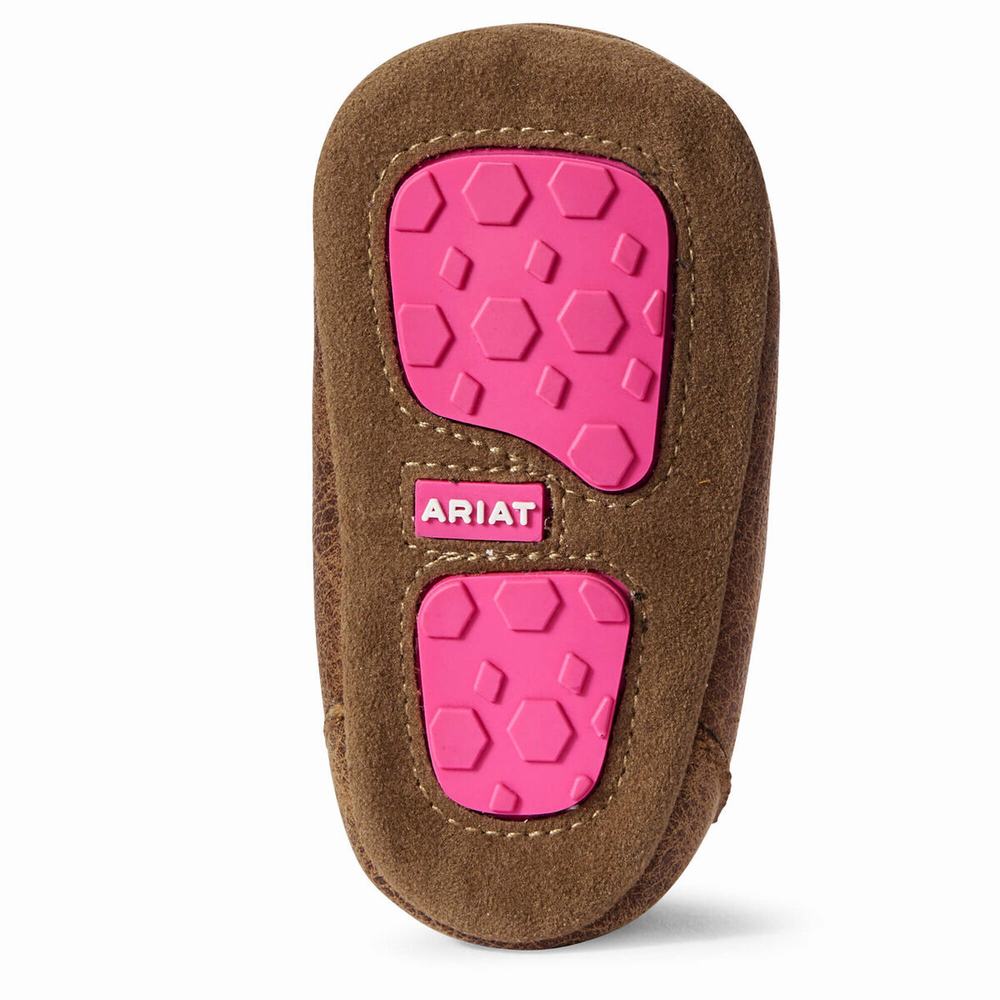 Ariat Infant Lil' Stompers Aurora Spitfire Casual Skor Barn Bruna | 804-BZWAHO