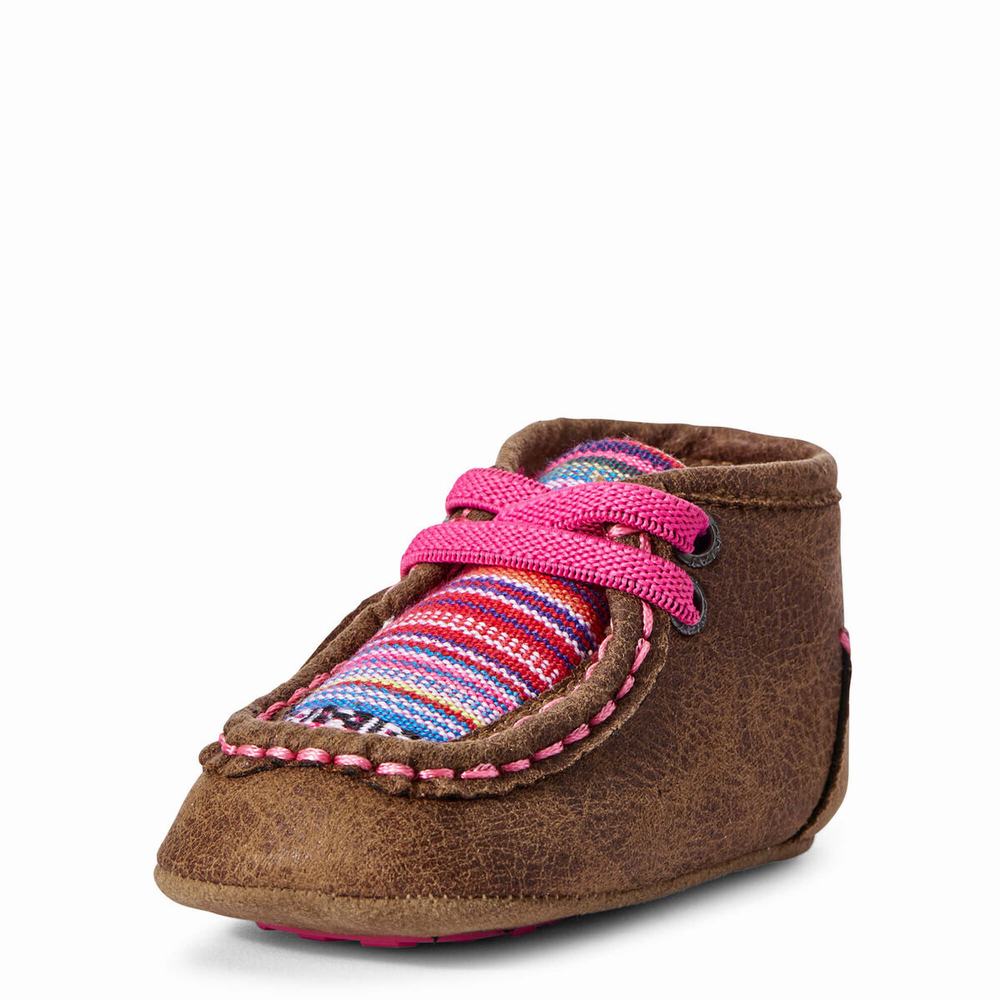 Ariat Infant Lil\' Stompers Aurora Spitfire Casual Skor Barn Bruna | 804-BZWAHO