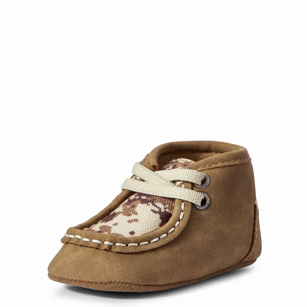 Ariat Infant Lil\' Stompers Dallas Spitfire Casual Skor Barn Bruna | 384-KTUAQE