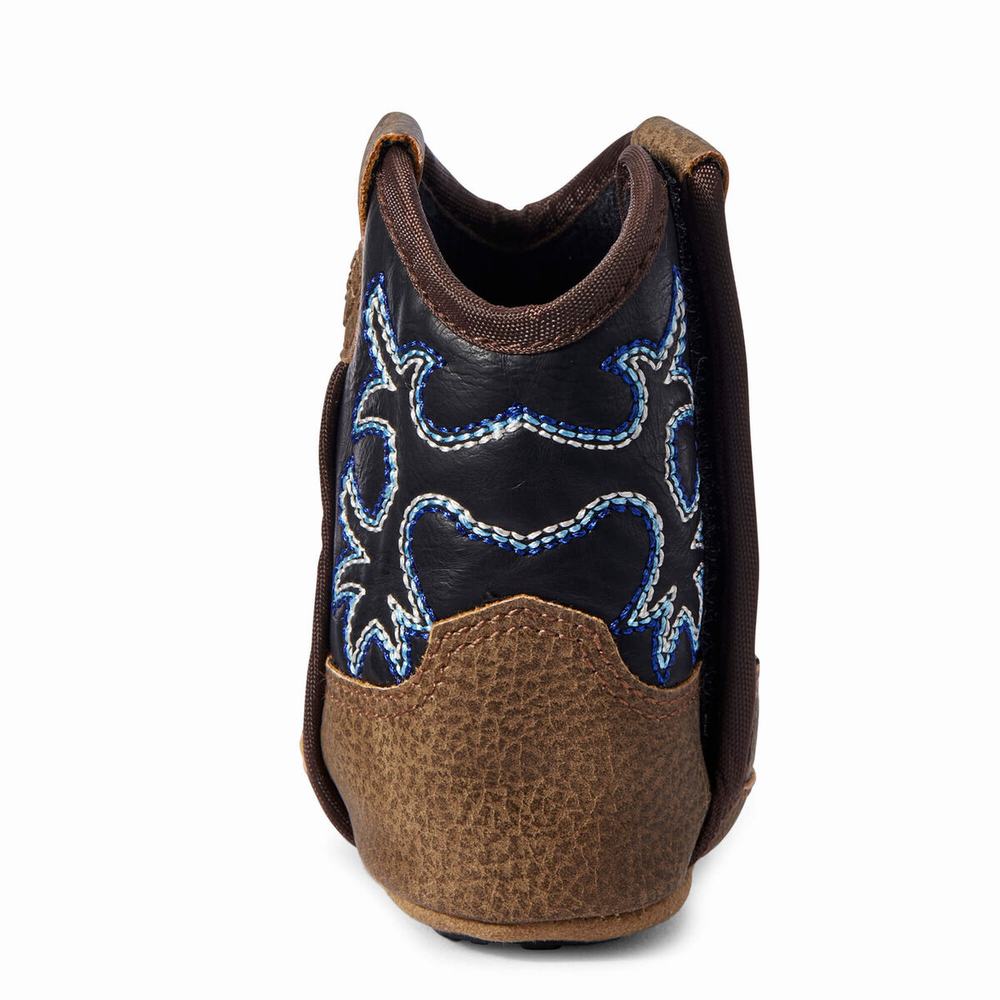 Ariat Infant Lil' Stompers Warren Western Stövlar Barn Bruna | 107-CDAUIW