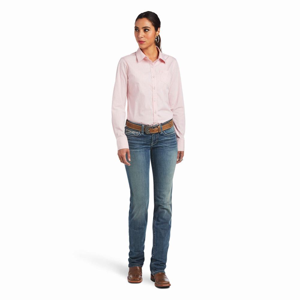 Ariat Kirby Stretch Blast Dam Rosa Vita | 128-RSNAPG