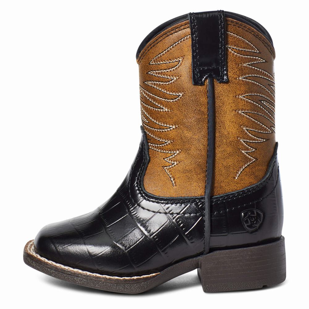 Ariat LIL' STOMPERS FIRECATCHER Western Stövlar Barn Bruna | 149-SCUNTB