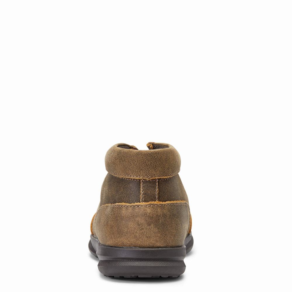 Ariat Lil' Stompers Andrew Spitfire Western Stövlar Barn Beige | 037-DUPMEV