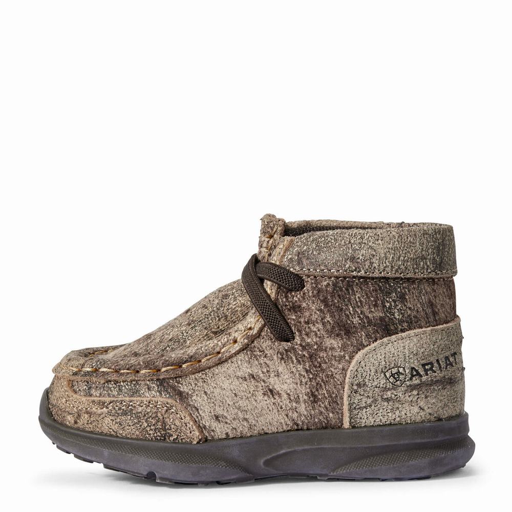 Ariat Lil' Stompers Dayton Spitfire Casual Skor Barn Bruna | 297-WZPTUC