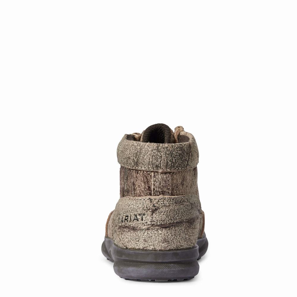 Ariat Lil' Stompers Dayton Spitfire Casual Skor Barn Bruna | 297-WZPTUC