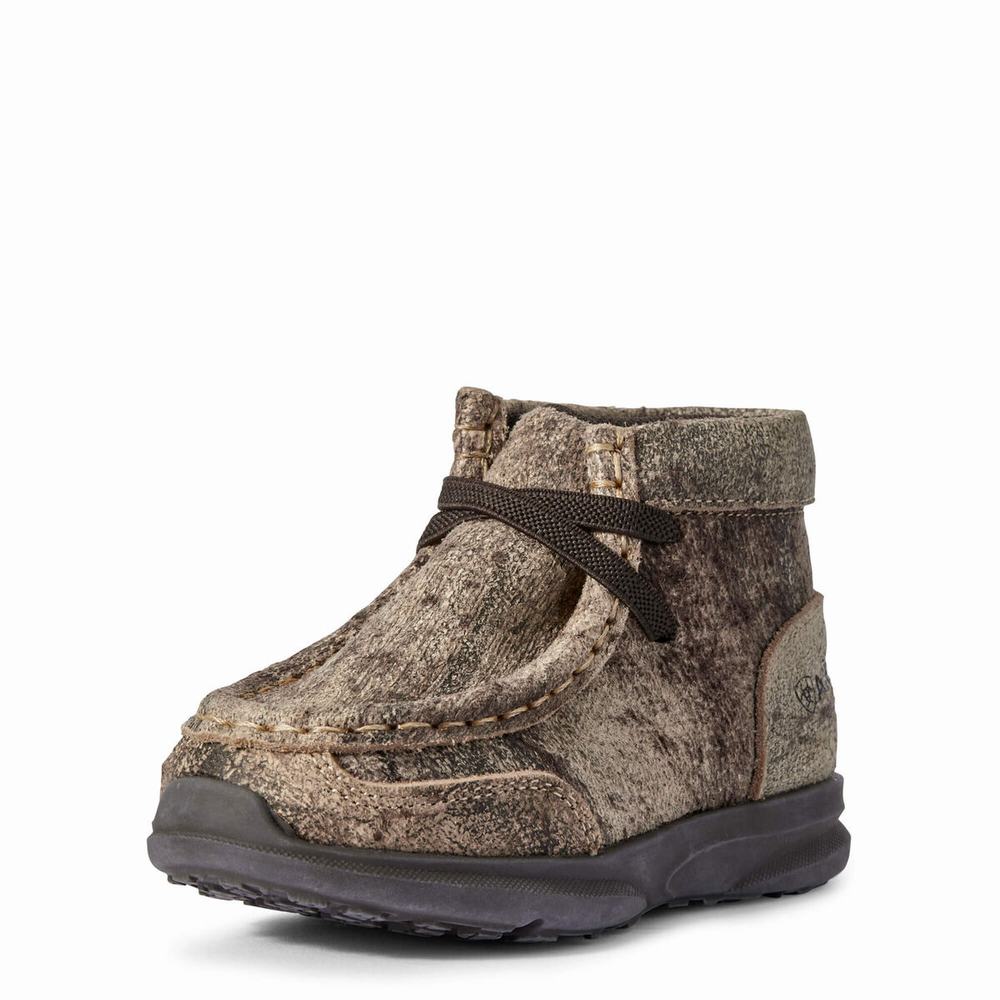 Ariat Lil\' Stompers Dayton Spitfire Casual Skor Barn Bruna | 297-WZPTUC