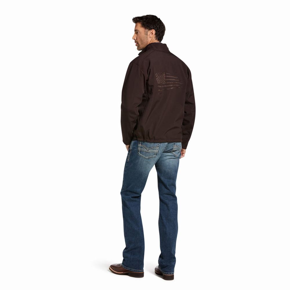 Ariat Logo 2.0 Patriot Softshell Vatten Resistant Ridbyxor Herr Olika Färger | 970-GYBTMW