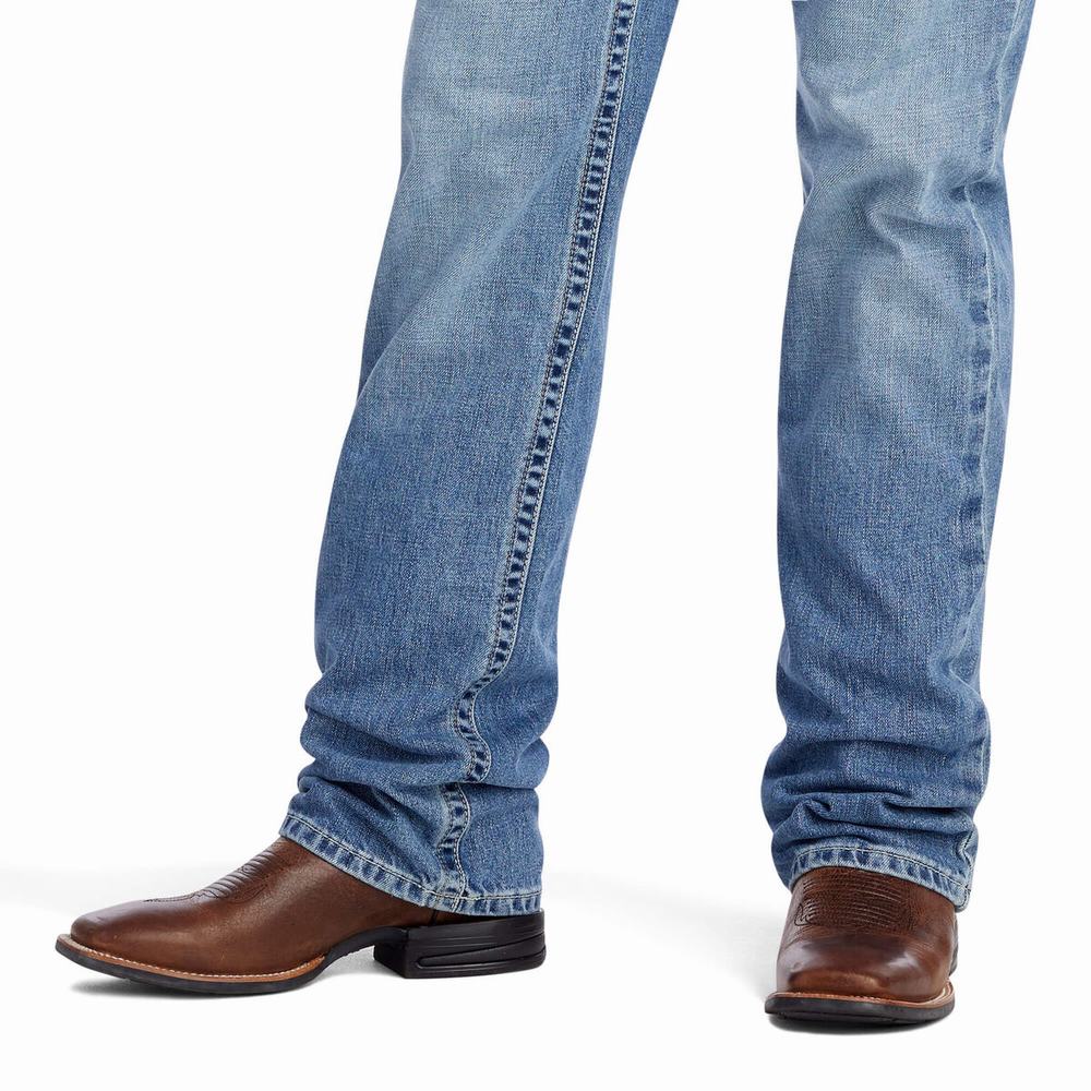 Ariat M4 Low Rise Grayson Cut Straight Jeans Herr Olika Färger | 916-LTQRHG