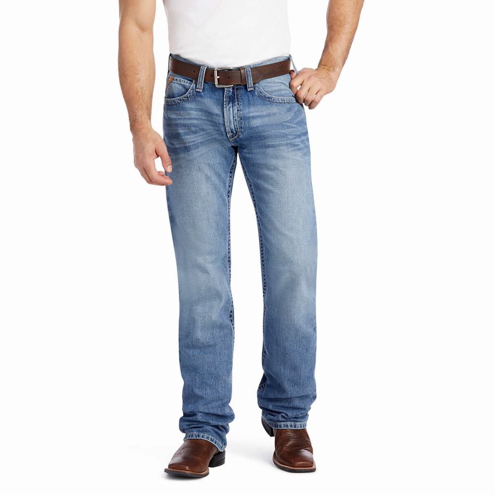 Ariat M4 Low Rise Grayson Cut Straight Jeans Herr Olika Färger | 916-LTQRHG