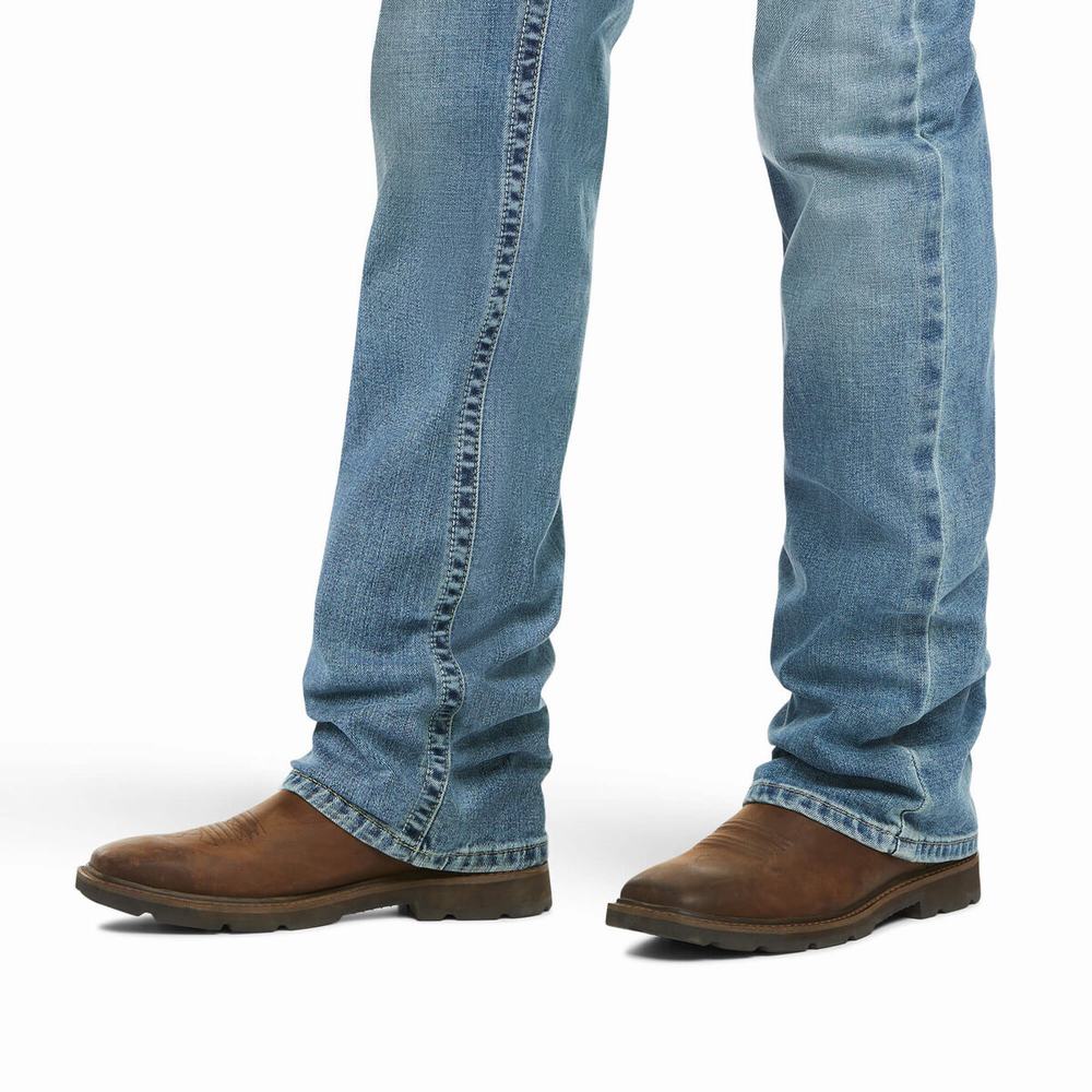 Ariat M4 Low Rise Stretch Edwards Stackable Bootcut Byxor Herr Olika Färger | 485-HZIMBT