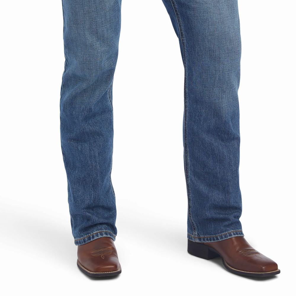 Ariat M4 Relaxed Landry Straight Jeans Herr Olika Färger | 430-OCDTFQ