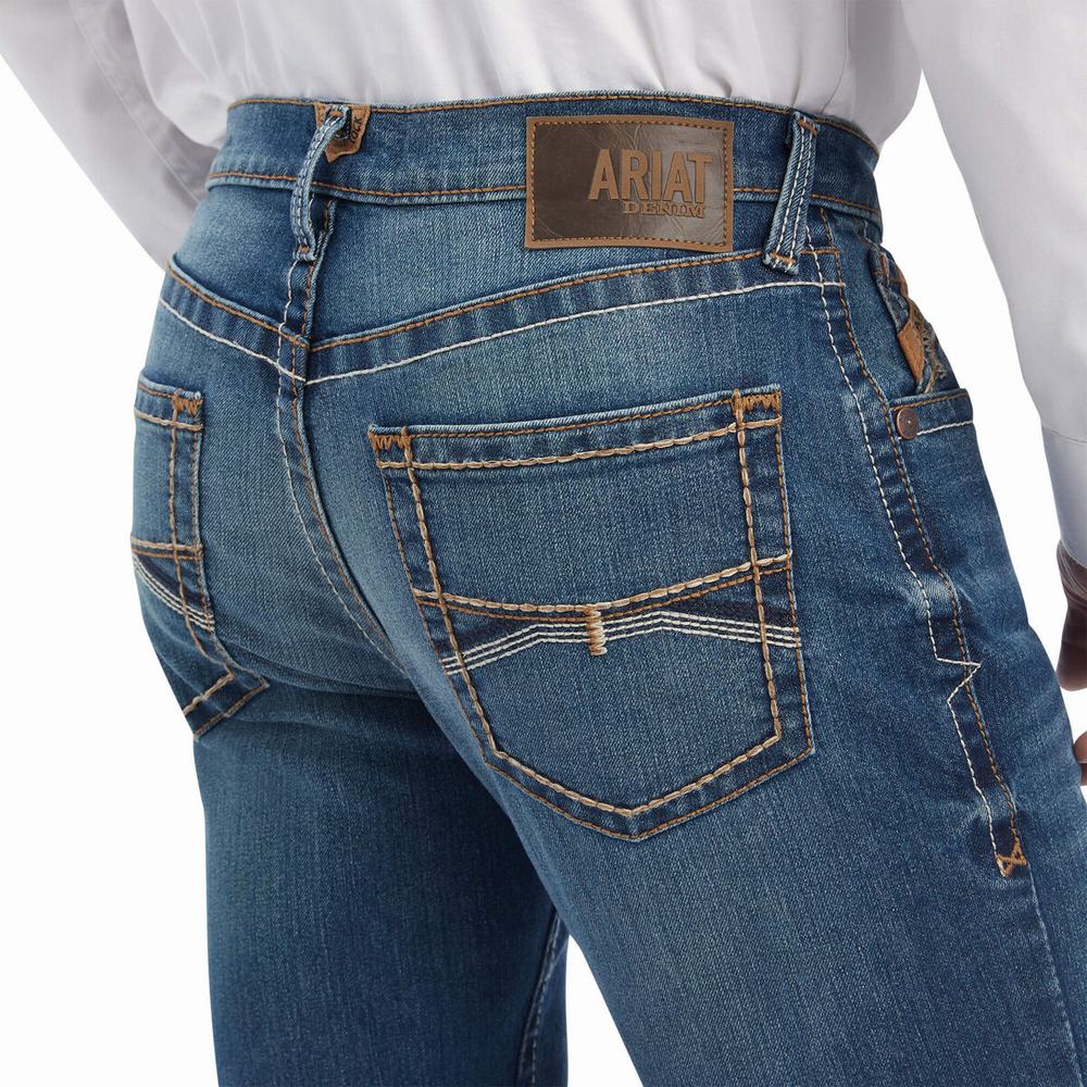 Ariat M4 Relaxed Ramos Straight Jeans Herr Olika Färger | 914-WTAXNR