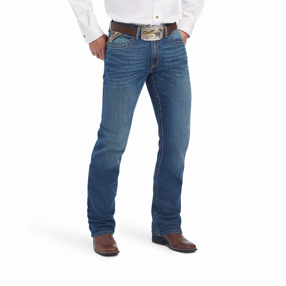 Ariat M4 Relaxed Ramos Straight Jeans Herr Olika Färger | 914-WTAXNR