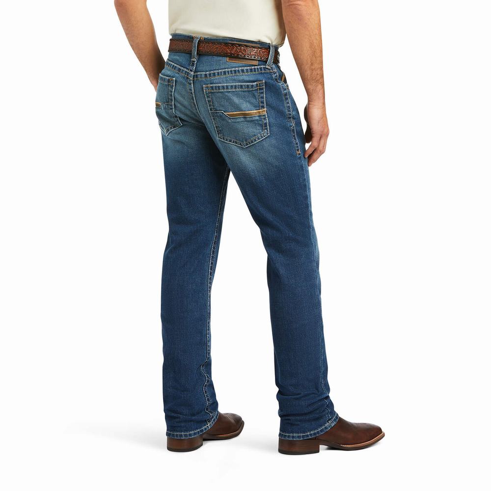 Ariat M4 Relaxed Stretch Marshall Straight Jeans Herr Olika Färger | 256-LXOJPC