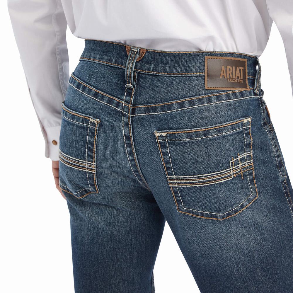 Ariat M5 Durazno Straight Jeans Herr Olika Färger | 508-PZLOHR