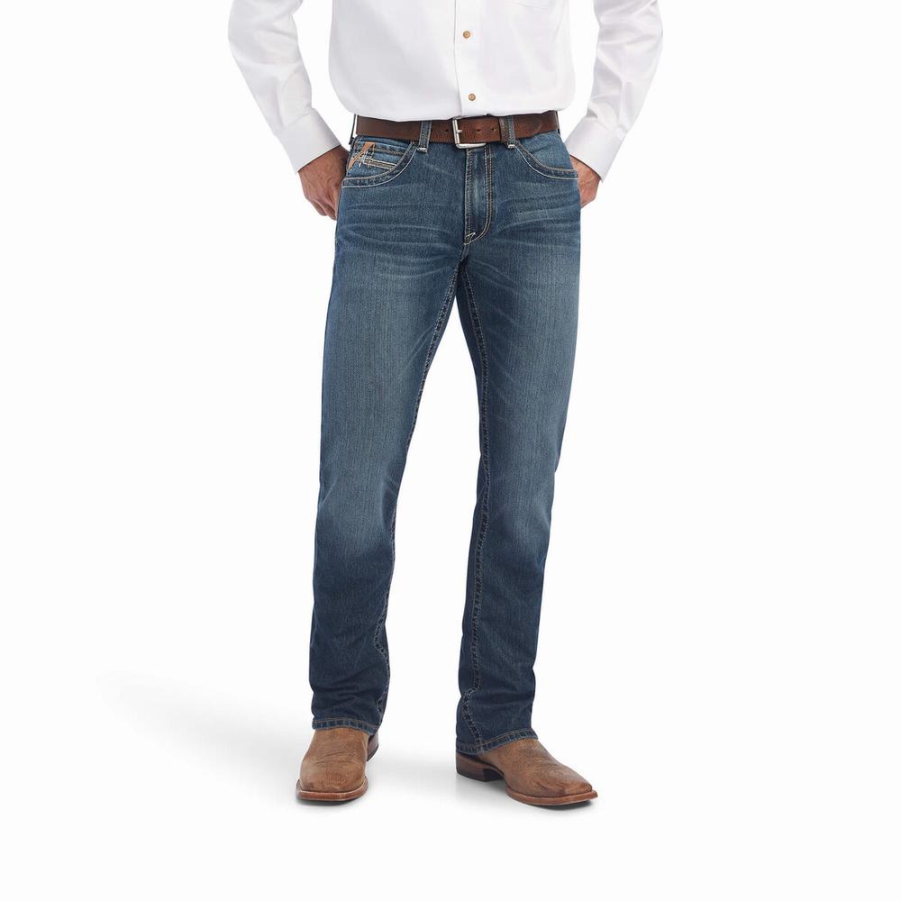 Ariat M5 Durazno Straight Jeans Herr Olika Färger | 508-PZLOHR