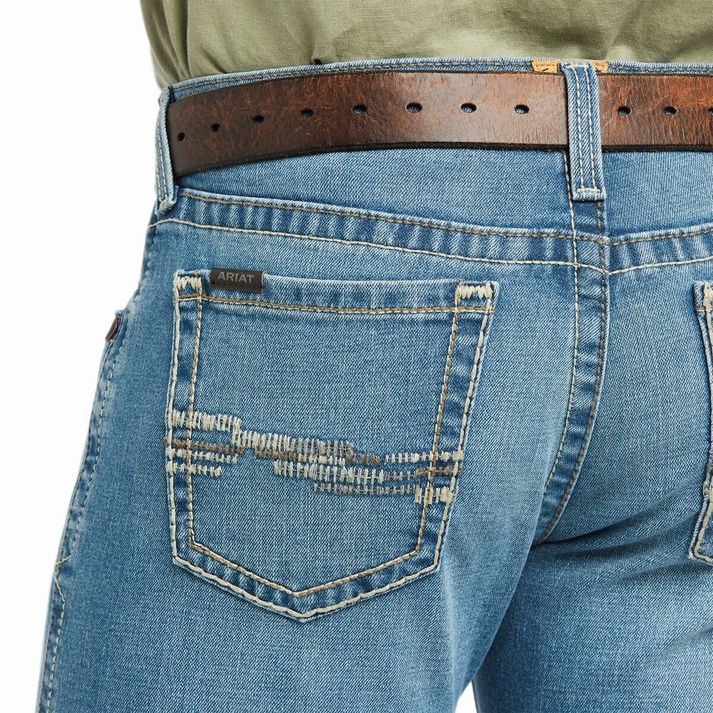 Ariat M7 Slim Stretch Julian Straight Jeans Herr Olika Färger | 649-SKAEWF