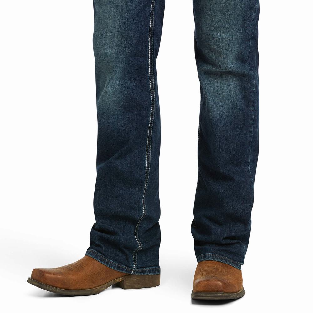 Ariat M7 Slim TekStretch Marcello Straight Jeans Herr Olika Färger | 814-SGHZUK