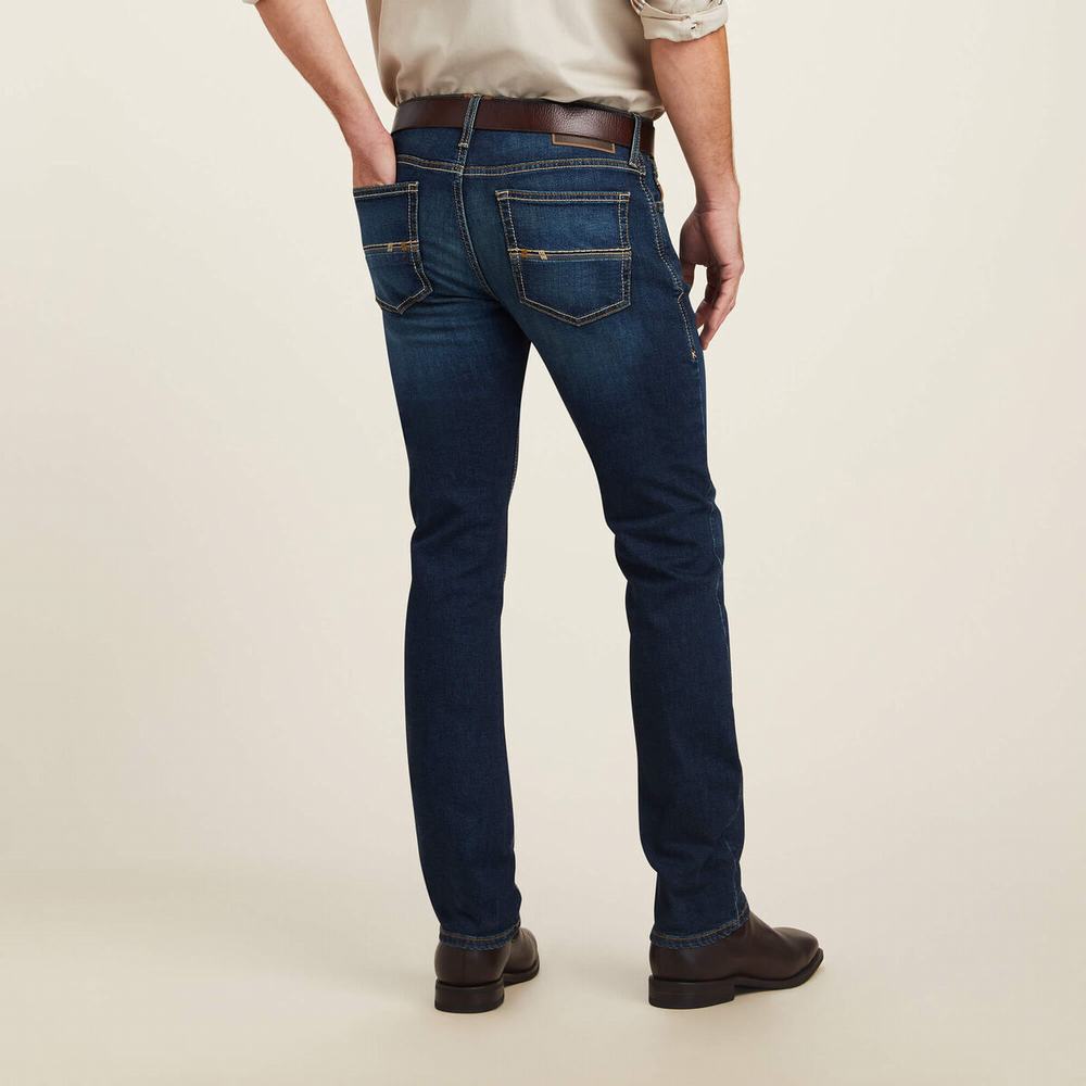 Ariat M8 Modern TekStretch Brawley Straight Jeans Herr Olika Färger | 368-CPXBQU