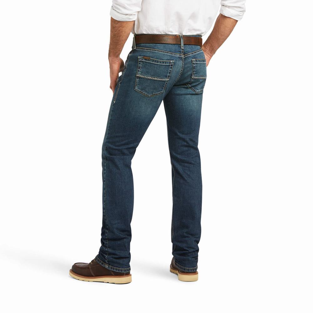 Ariat M8 Modern TekStretch Sebastian Straight Jeans Herr Olika Färger | 837-TALGCJ