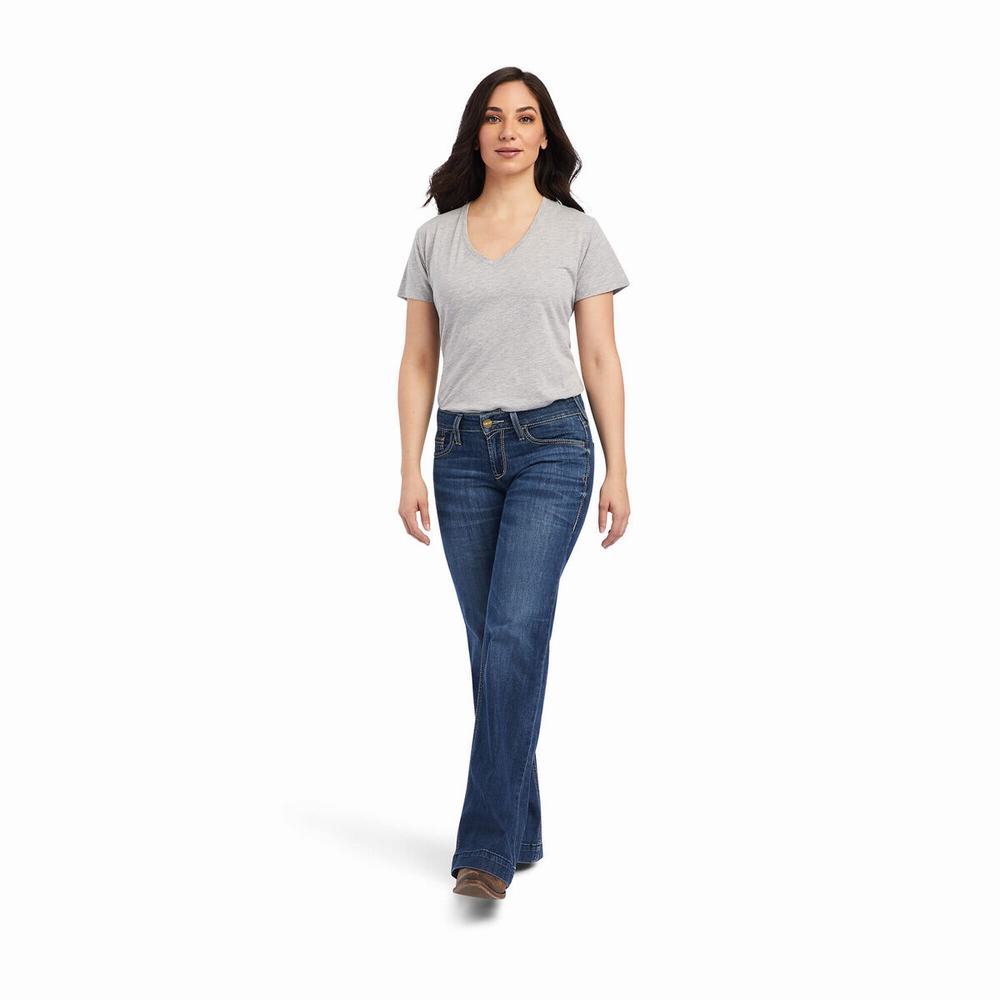 Ariat Mid Rise Amaryllis Skinny Jeans Dam Olika Färger | 053-XIQNST