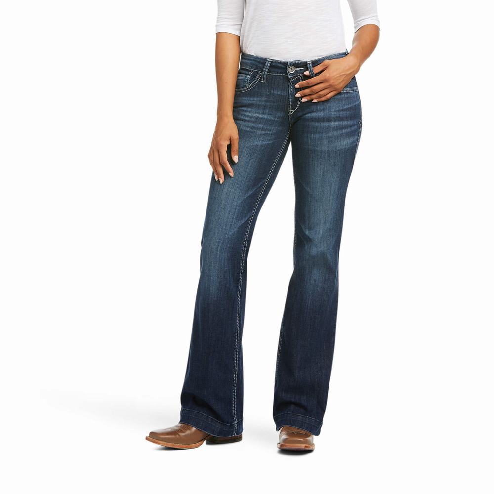 Ariat Mid Rise Melanie Skinny Jeans Dam Olika Färger | 736-PCEIMX