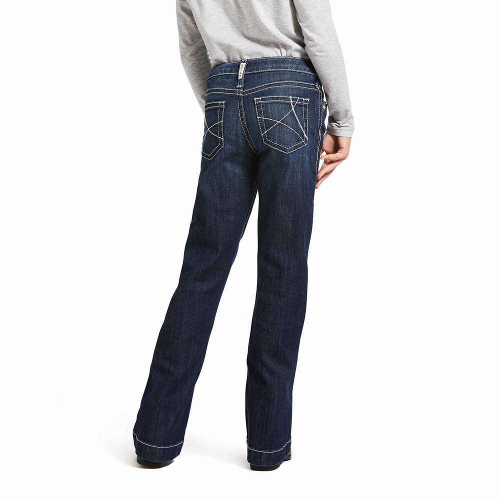 Ariat Mid Rise Stretch Ella Skinny Jeans Barn Olika Färger | 136-XWQOVU