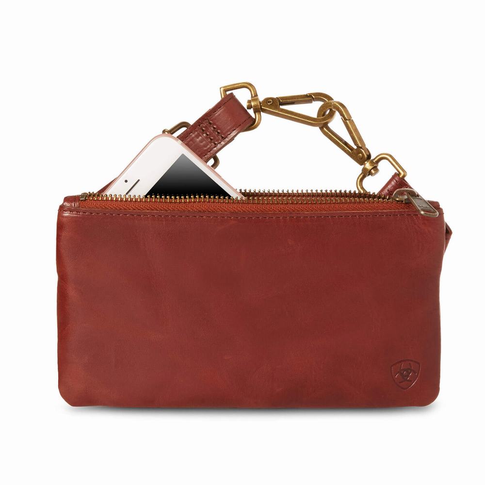 Ariat Mobile Caddy Plånbok Dam Bruna | 309-FKDWSH