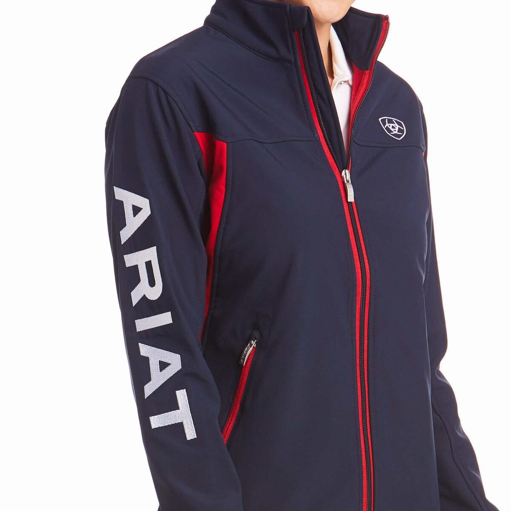 Ariat New Team Softshell Jacka Dam Olika Färger | 746-AGOJFL