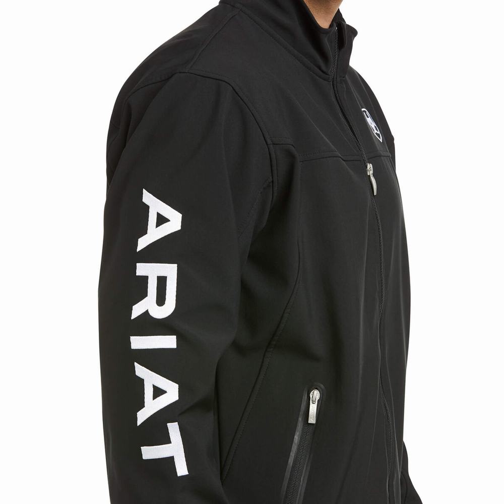 Ariat New Team Softshell Ridbyxor Herr Svarta | 940-FLBMDV