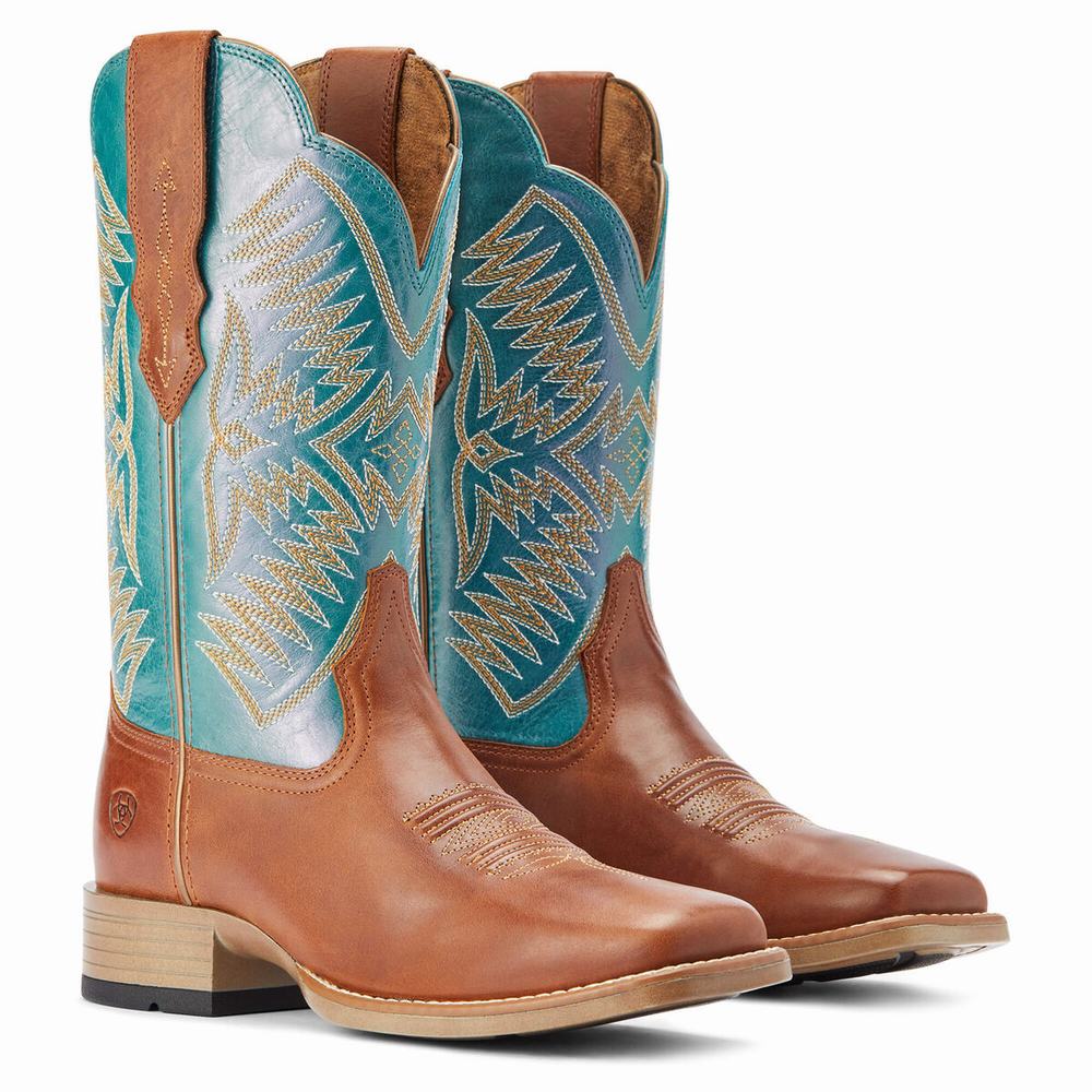 Ariat Odessa Western Stövlar Dam Olika Färger | 126-WOFQUX