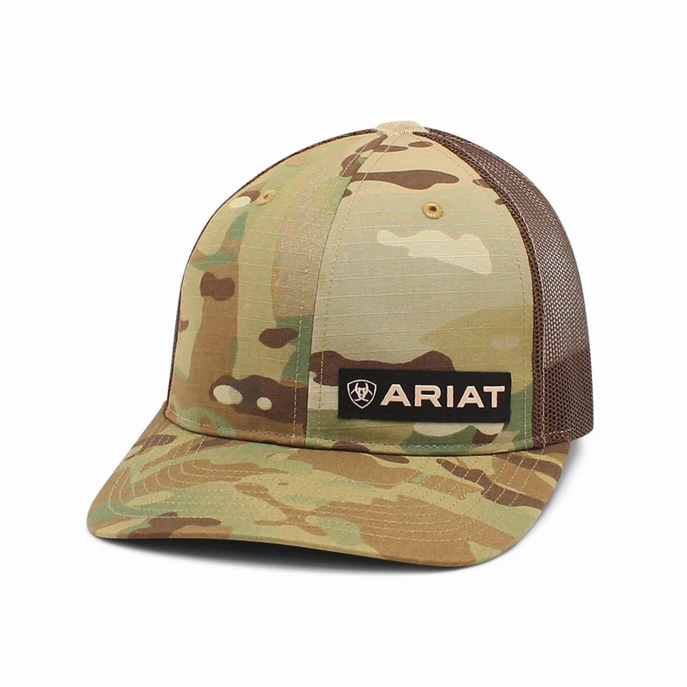 Ariat Offset Logo Hatt Herr Camo | 549-NGBWYK